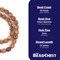 The Bead Chest Olive Wood Beads - Full Strand of Round Christian Rosary Prayer Beads (12mm, Natural)